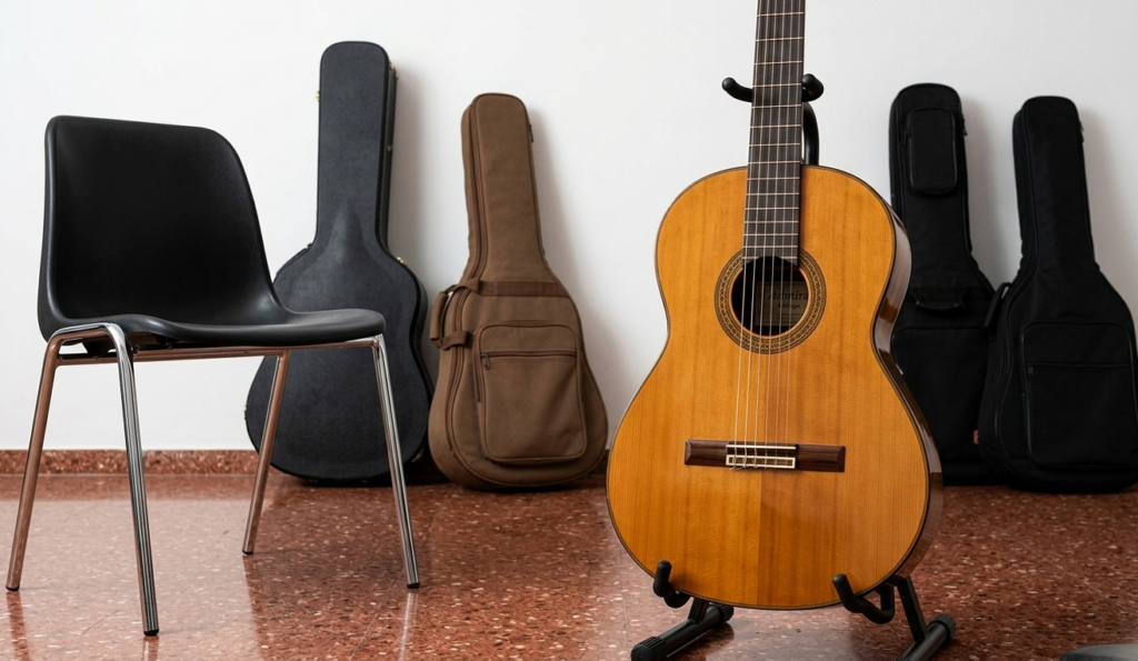 Clase de música en Musikabi, Donostia
